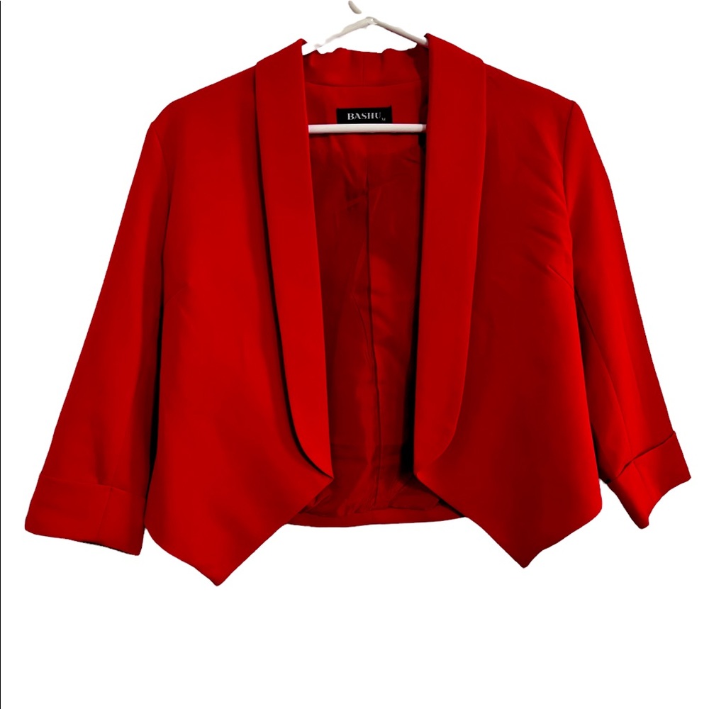 AGACI RED BLAZER